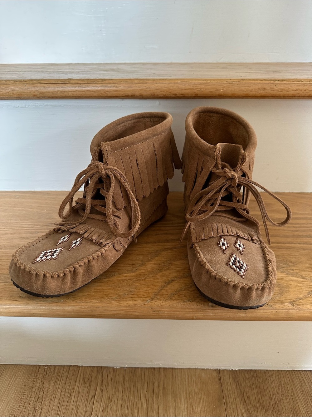 Manitobah Harvester Ankle Moccasin - Picture 2 of 6